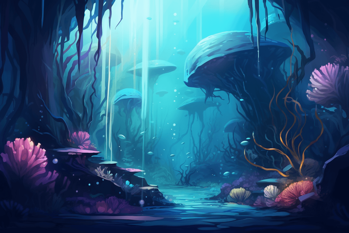 A magical underwater world